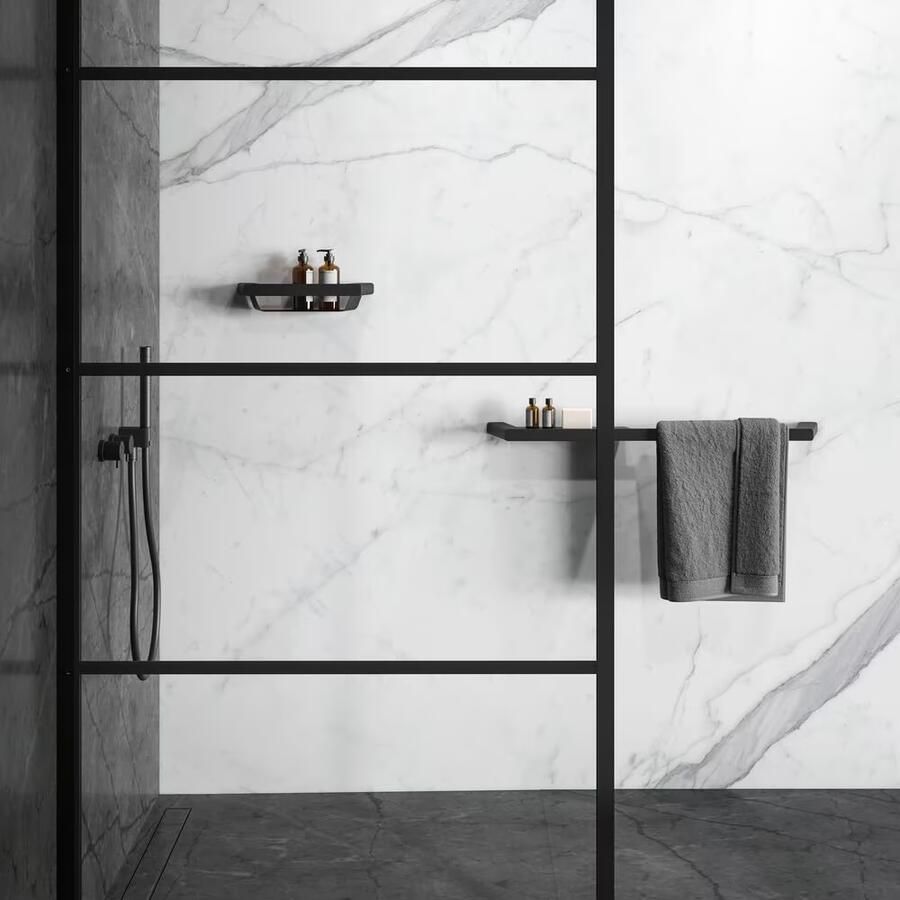 Geesa Douchemand Shift | 30 cm | Zwart - Foto 2