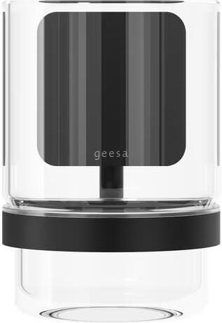 Geesa Glashouder Topaz | Met glas | Zwart - Foto 3