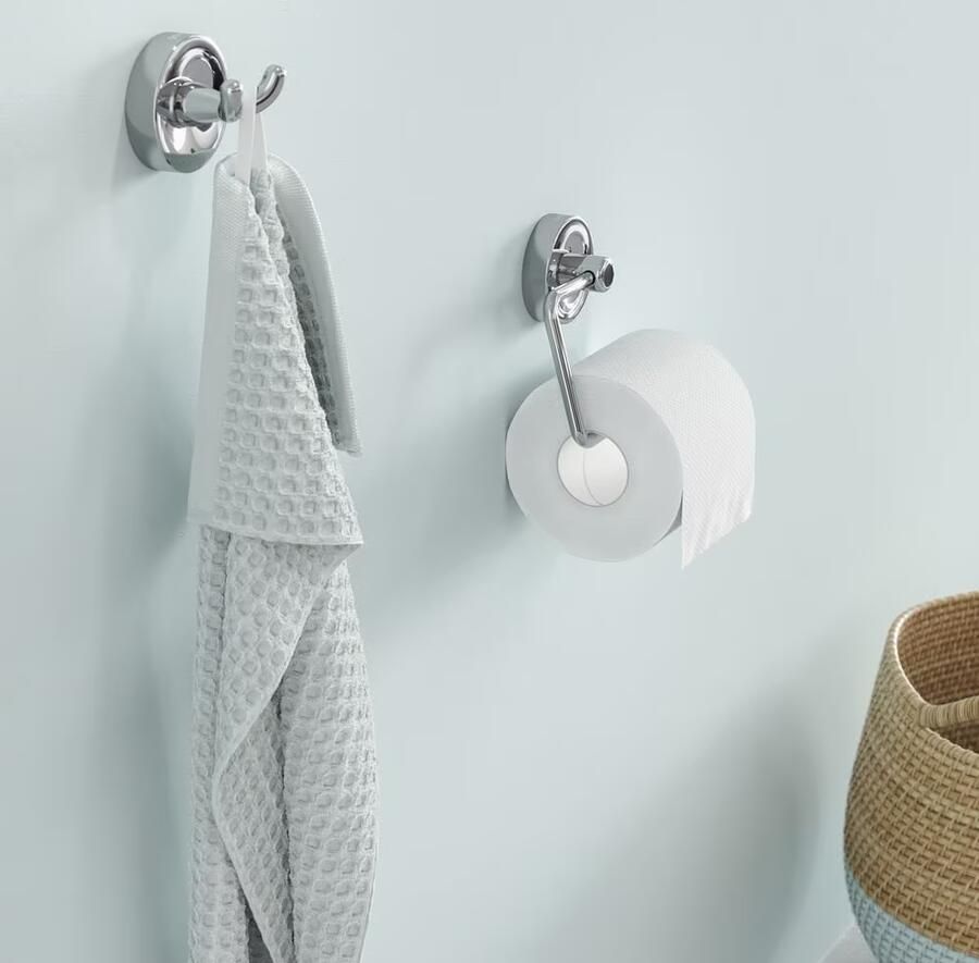 Geesa Toiletrolhouder Luna | Zonder klep | Chroom