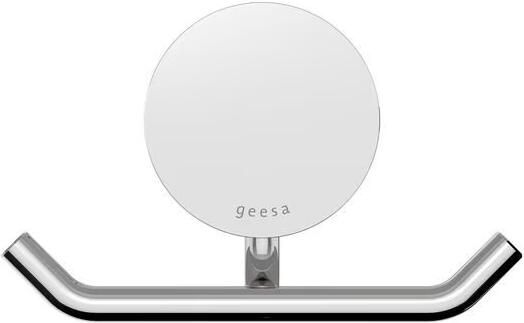 Geesa Handdoekhaak Opal | Dubbel haaks | Chroom - Foto 4