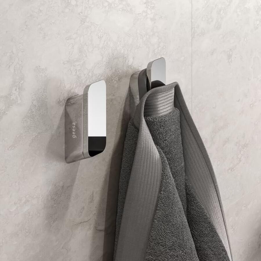 Geesa Handdoekhaak Shift | Medium | Chroom