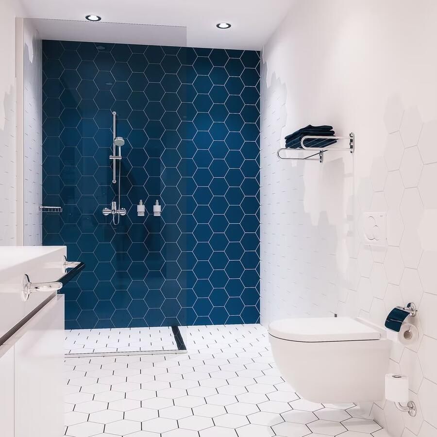 Geesa Handdoekrek Hotel | 45 cm | Met plateau | Chroom