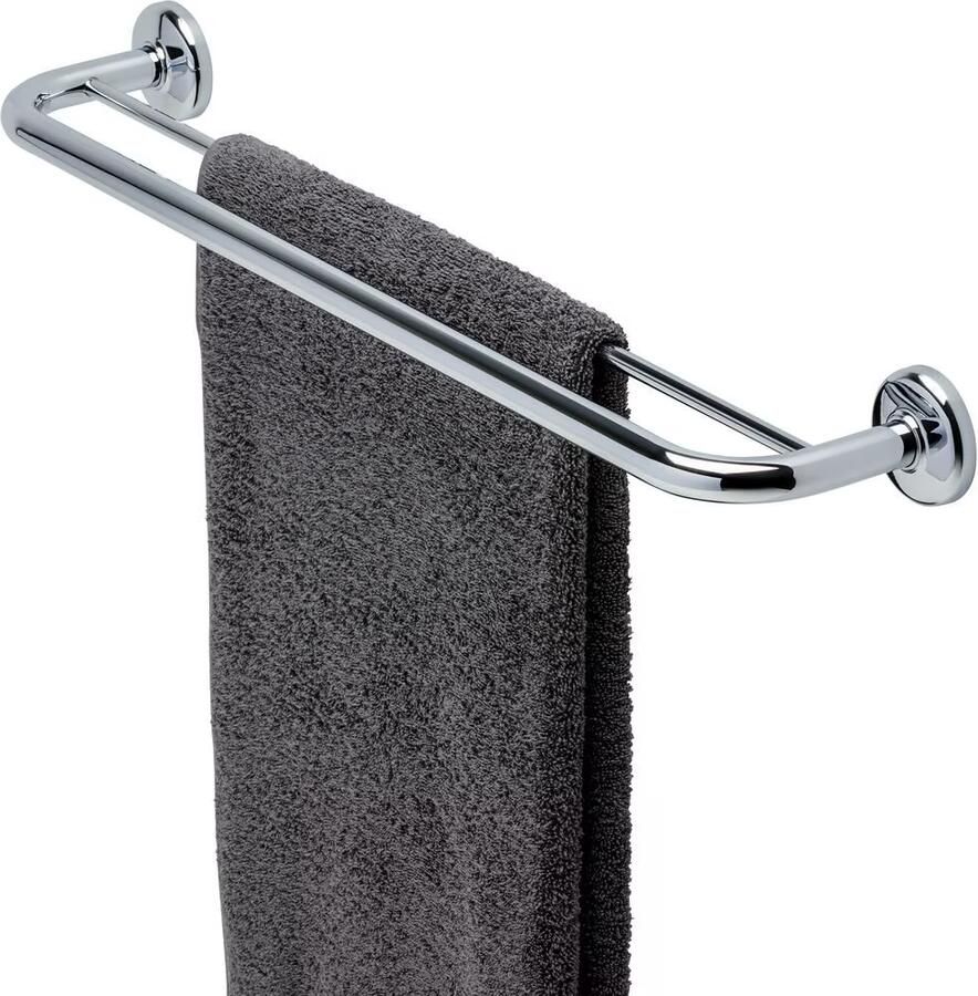 Geesa Handdoekrek Hotel | 60 cm dubbel | Chroom