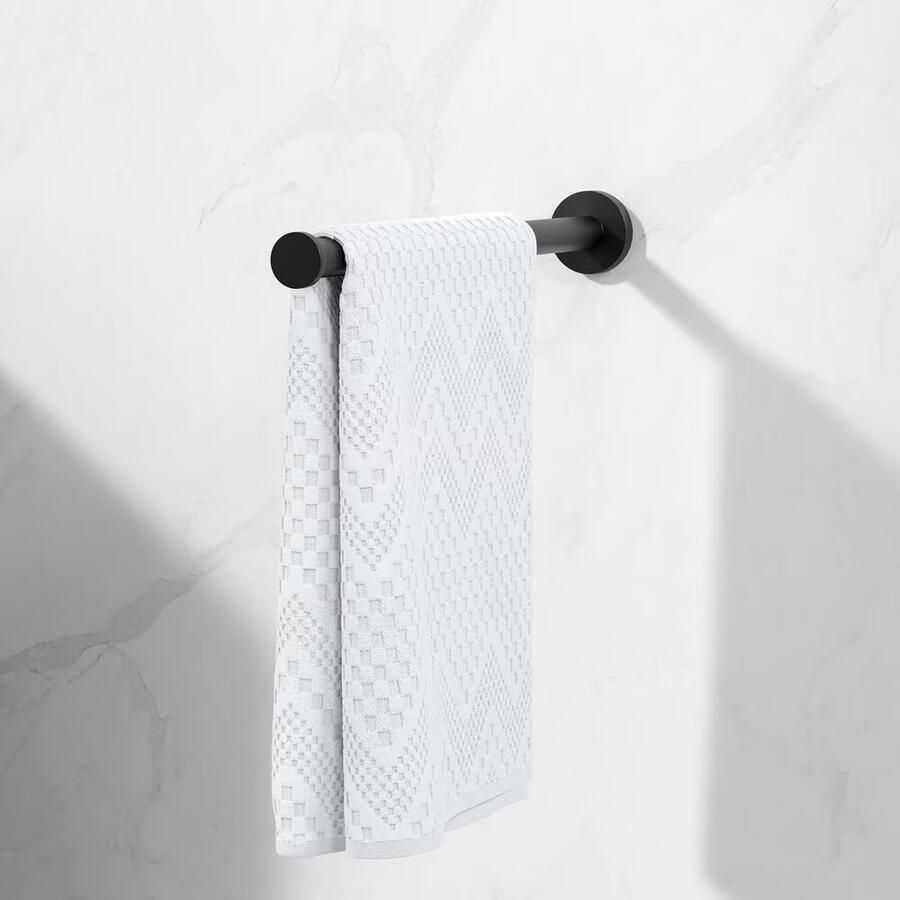 Geesa Handdoekrek Nemox | 1 arm | Zwart