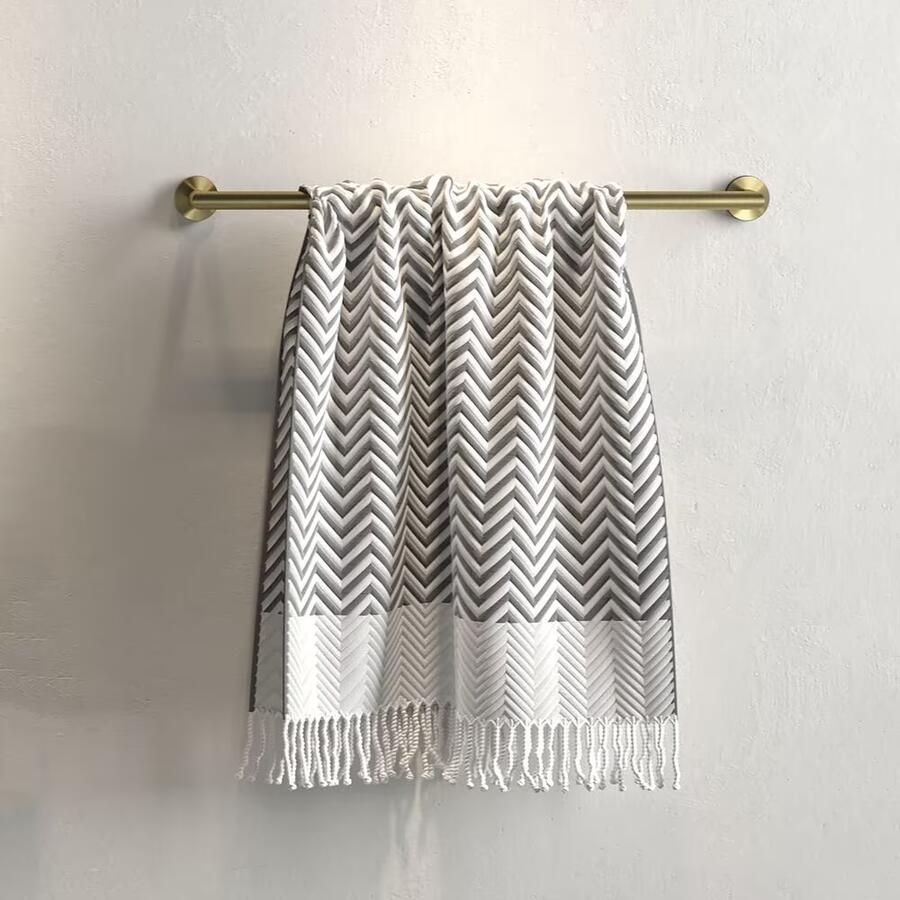 Geesa Handdoekrek Nemox | 45 cm | Goud geborsteld