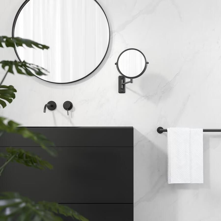 Geesa Handdoekrek Nemox | 45 cm | Zwart - Foto 2