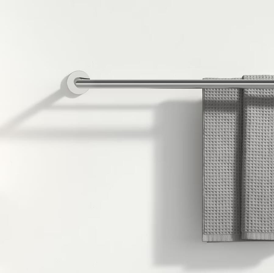 Geesa Handdoekrek Nemox | 60 cm dubbel | Chroom