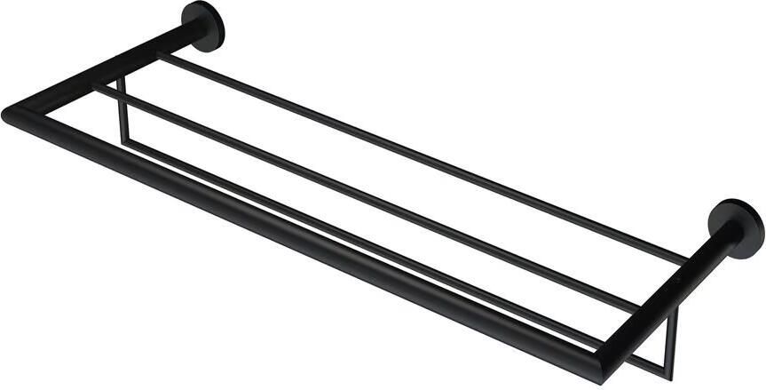 Geesa Handdoekrek Nemox | 60 cm | Met plateau | Zwart - Foto 4