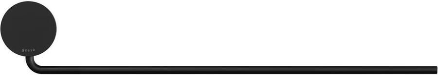 Geesa Handdoekrek Opal | 1 arm | Zwart - Foto 4