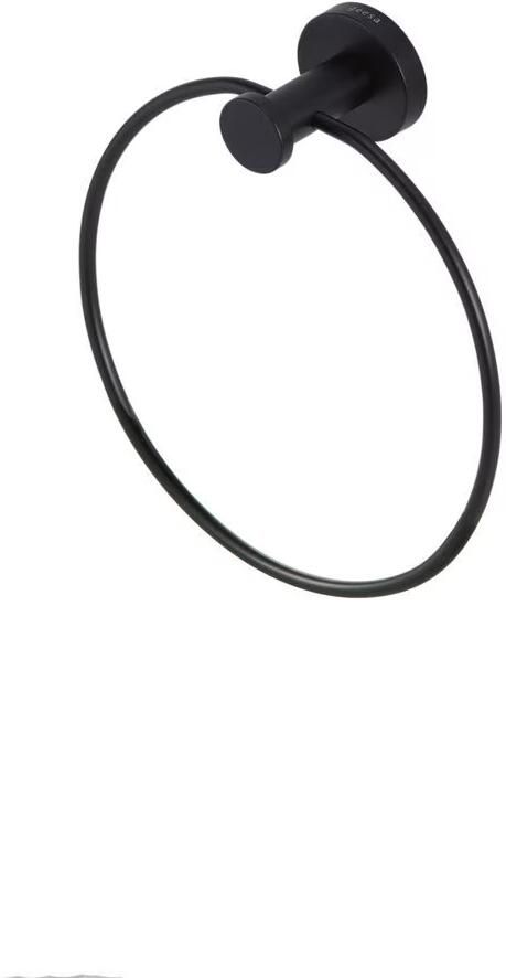 Geesa Handdoekring Nemox | Zwart - Foto 3