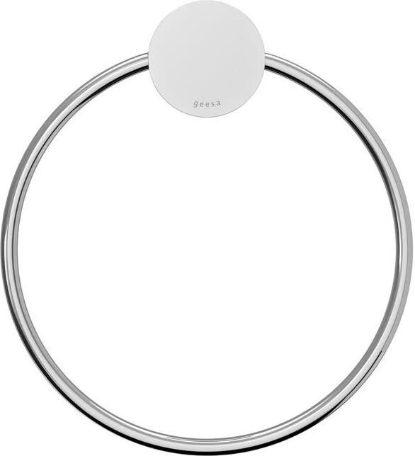 Geesa Handdoekring Opal | Chroom - Foto 4