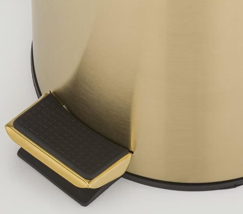 Geesa Pedaalemmer Hotel | 3 liter | Vrijstaand | Goud geborsteld