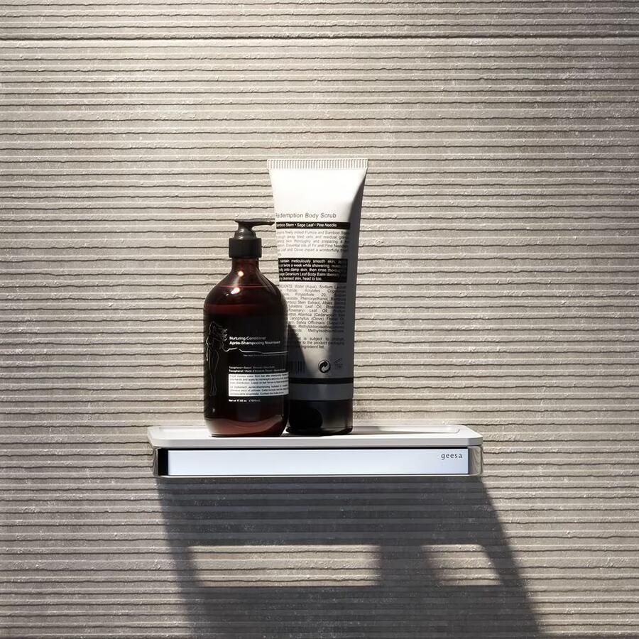 Geesa Planchet Frame | 21 cm | Universeel | Wit-Chroom