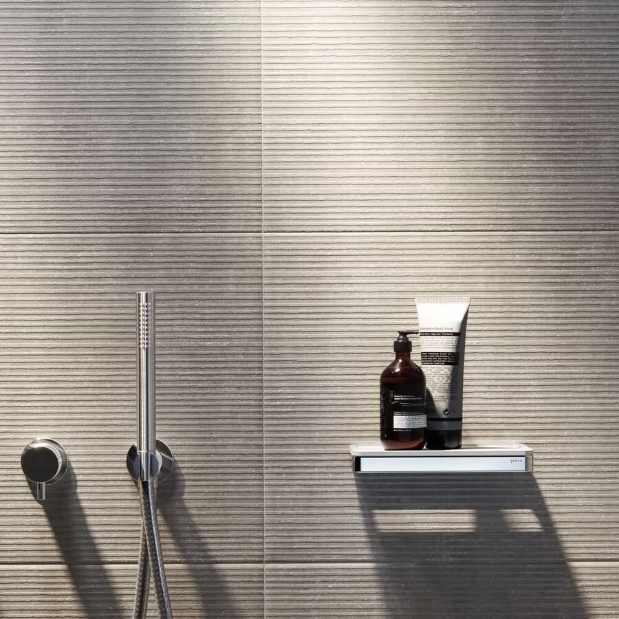 Geesa Planchet Frame | 21 cm | Universeel | Wit-Chroom - Foto 2