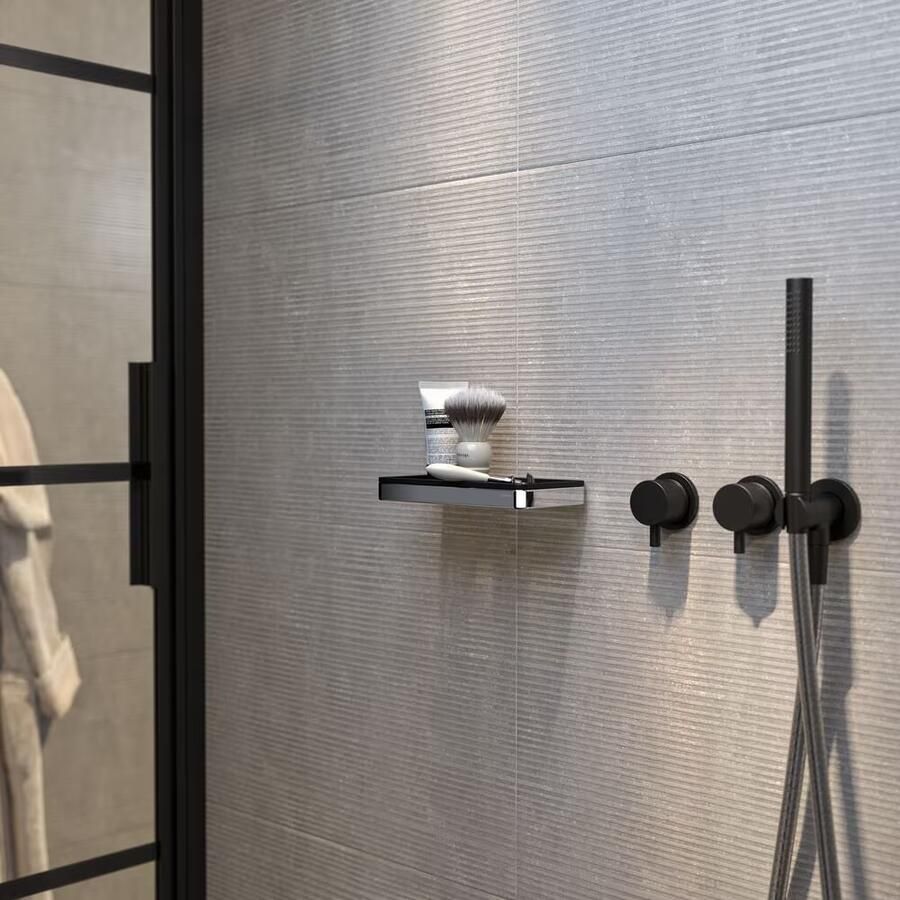 Geesa Planchet Frame | 21 cm | Zwart-Chroom - Foto 2