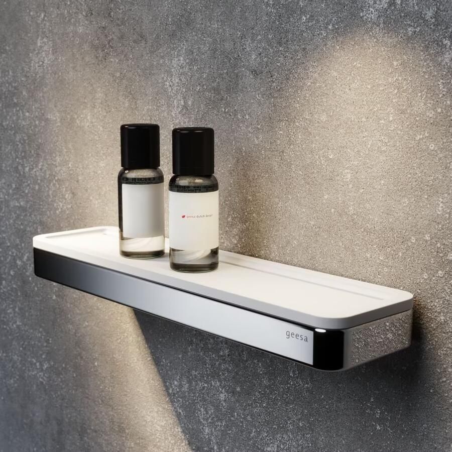 Geesa Planchet Frame | 26 cm | Wit-Chroom