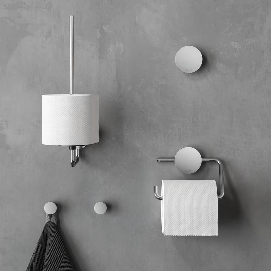 Geesa Toiletrolhouder Opal | Zonder klep | Chroom