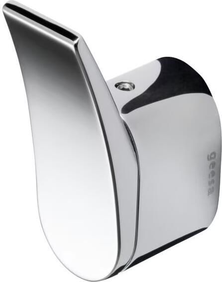 Geesa Toiletaccessorieset Wynk | Toiletborstel met houder Toiletrolhouder met klep Handdoekhaak | Chroom - Foto 3