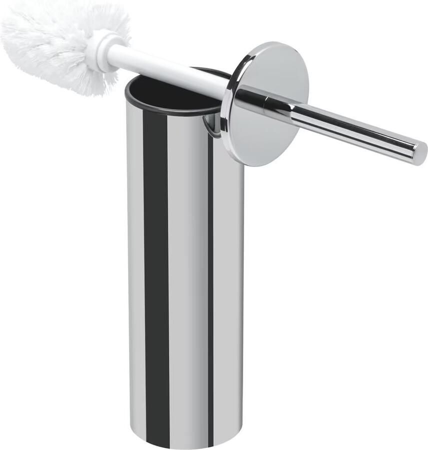 Geesa Toiletborstel Nemox | Met houder | Vrijstaand | Chroom - Foto 3
