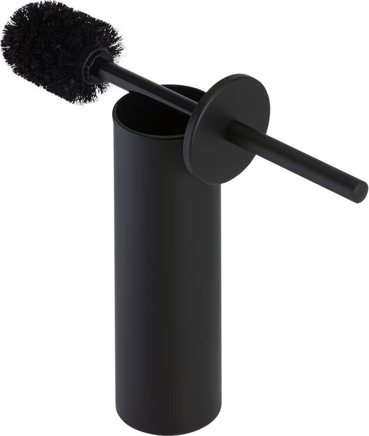 Geesa Toiletborstel Nemox | Met houder | Zwart - Foto 2