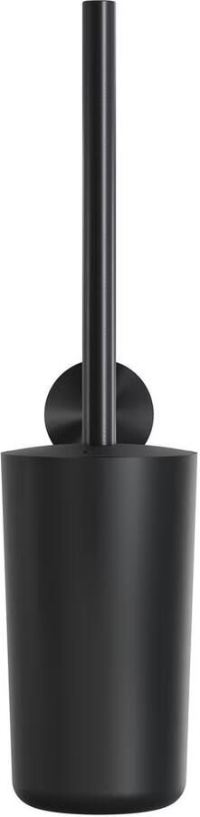 Geesa Toiletborstel Opal | Met houder | Zwart metaal geborsteld - Foto 4