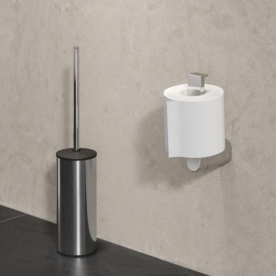Geesa Toiletborstel Wynk | Met houder | Chroom - Foto 2