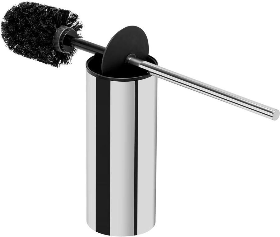 Geesa Toiletborstel Wynk | Met houder | Chroom - Foto 3
