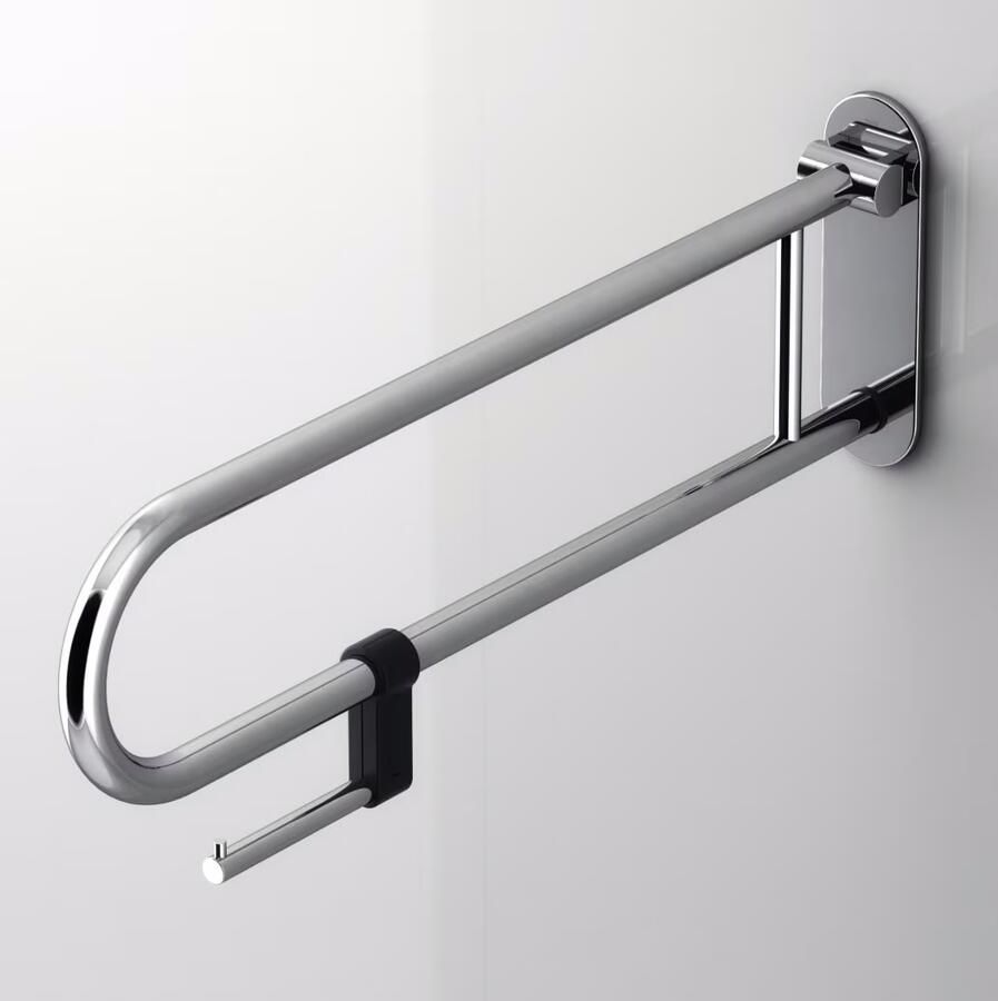 Geesa Toiletrolhouder Comfort & Safety | Voor toiletbeugel | Chroom