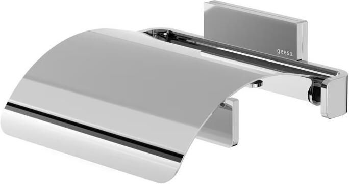 Geesa Toiletrolhouder Craft | Met klep | RVS gepolijst - Foto 2