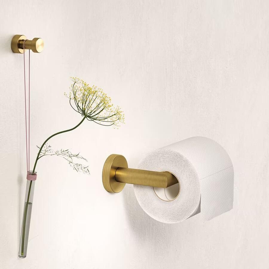 Geesa Toiletrolhouder Nemox | Geborsteld Goud