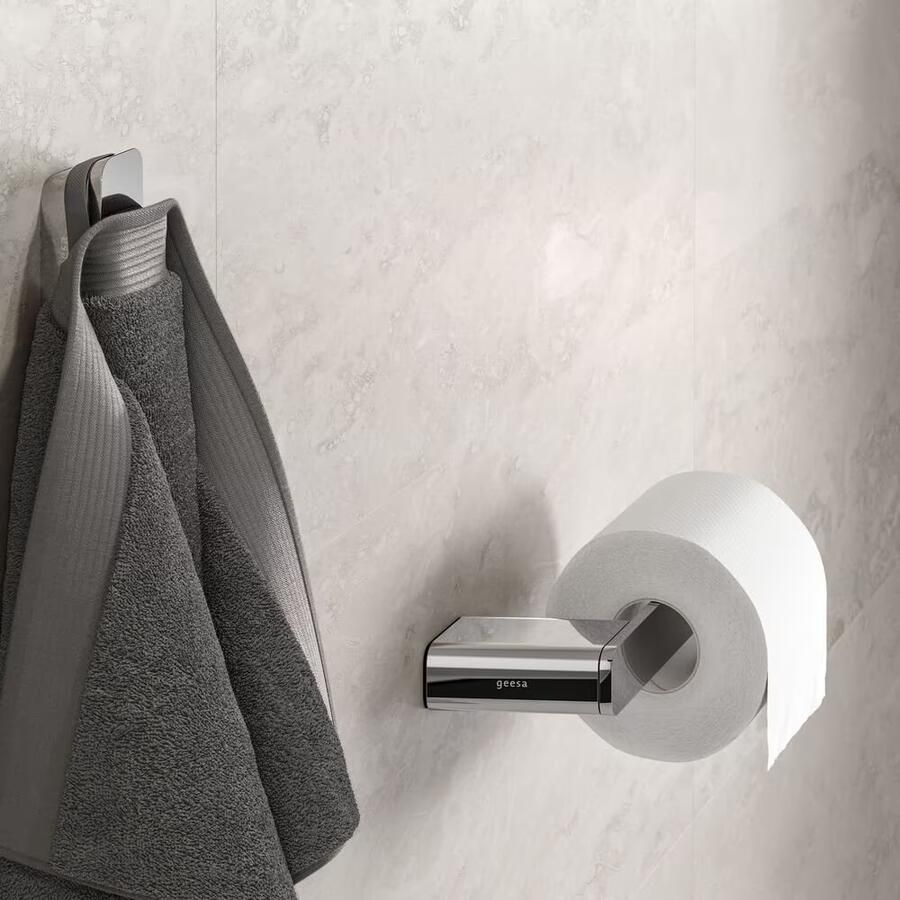 Geesa Toiletrolhouder Shift | Zonder klep | Rechts | Chroom
