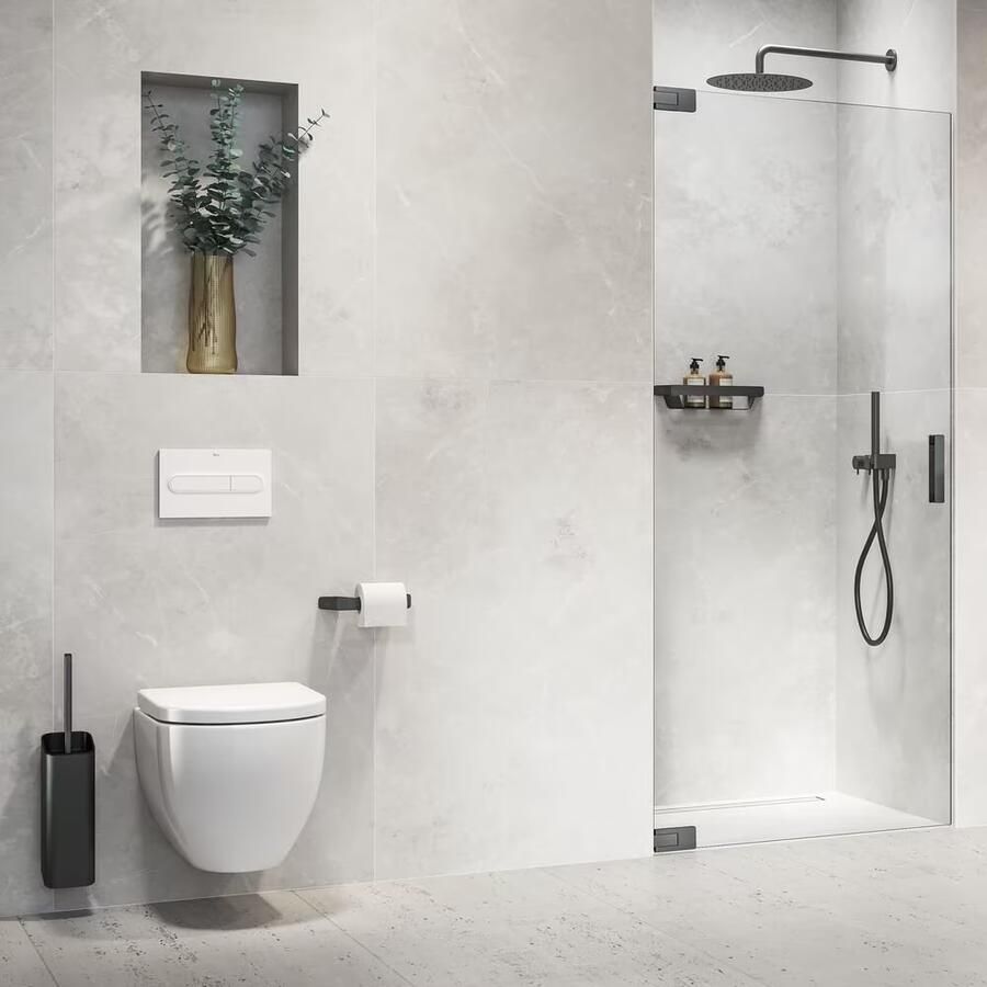 Geesa Toiletrolhouder Shift | Zonder klep | Zwart - Foto 2