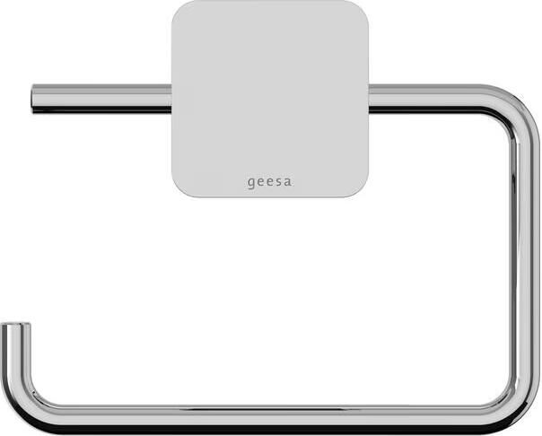 Geesa Toiletrolhouder Topaz | Zonder klep | Chroom - Foto 2