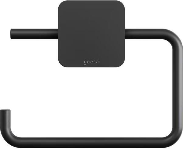 Geesa Toiletrolhouder Topaz | Zonder klep | Zwart - Foto 2