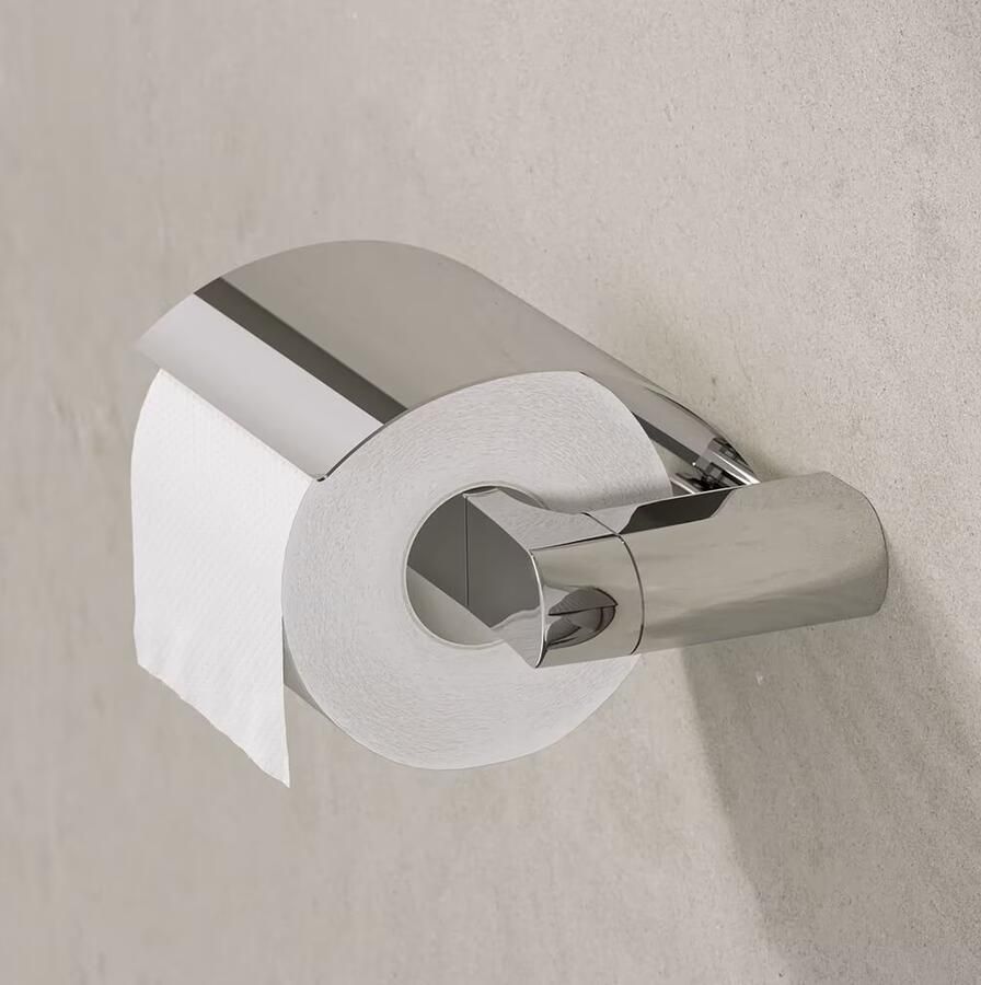 Geesa Toiletrolhouder Wynk | Met klep | Chroom - Foto 2
