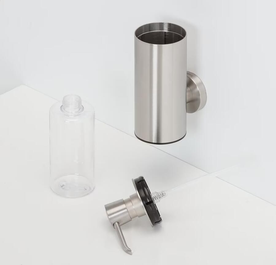 Geesa Zeepdispenser Nemox | 200 ml | RVS geborsteld - Foto 3