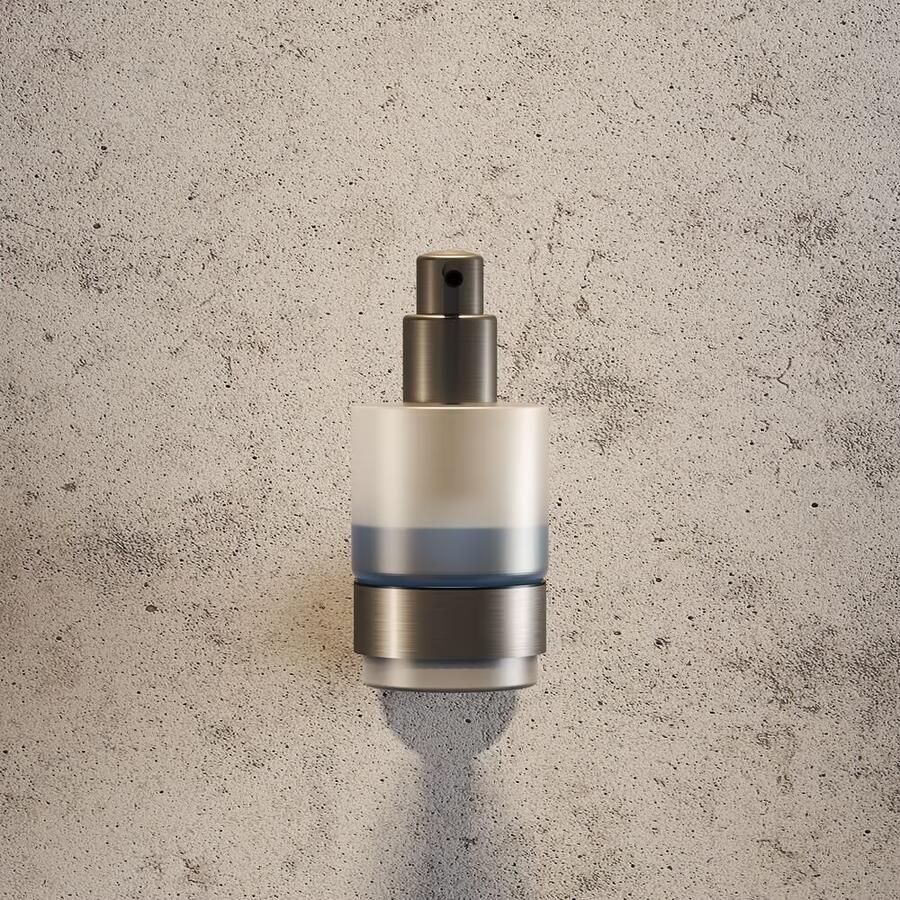 Geesa Zeepdispenser Nemox | 200 ml | Zwart metaal geborsteld