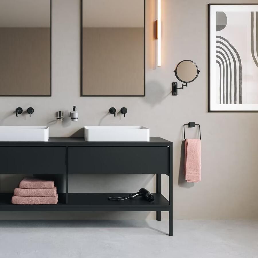 Geesa Zeepdispenser Topaz | 200 ml | Zwart