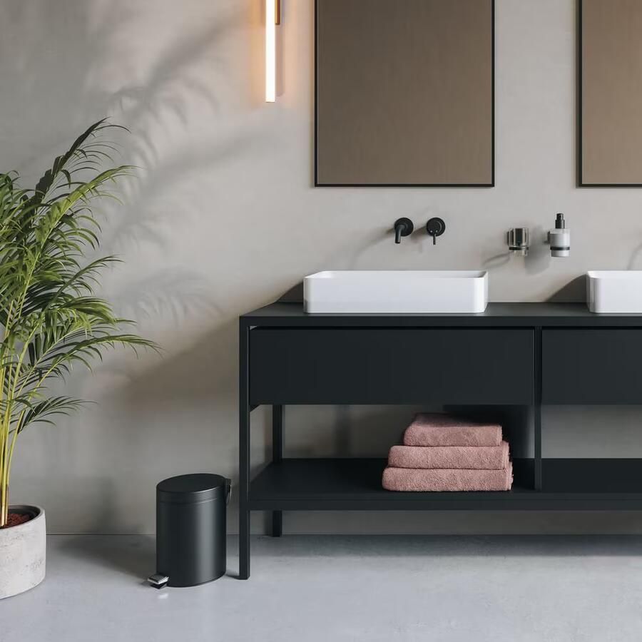 Geesa Zeepdispenser Topaz | 200 ml | Zwart - Foto 2