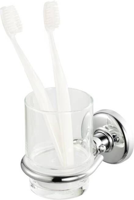 Geesa Glashouder Hotel | Met glas | Chroom