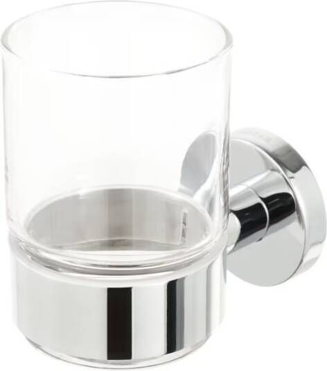 Geesa Glashouder Nemox | Met glas | Chroom