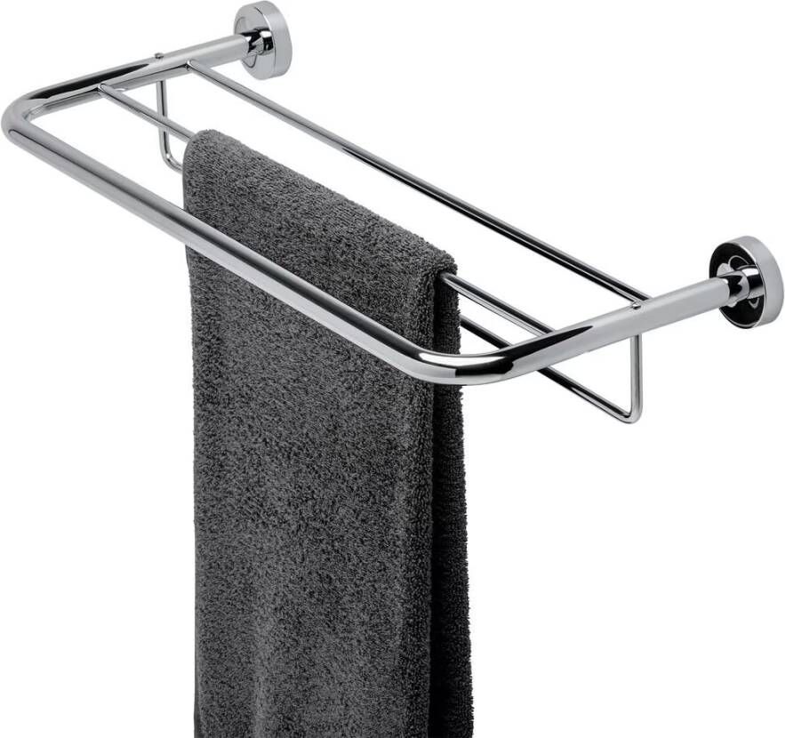 Geesa Handdoekrek Luna | 60 cm | Met plateau | Chroom