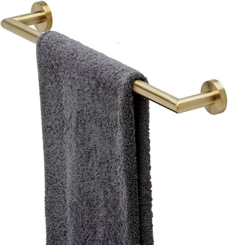 Geesa Handdoekrek Nemox | 45 cm | Goud geborsteld