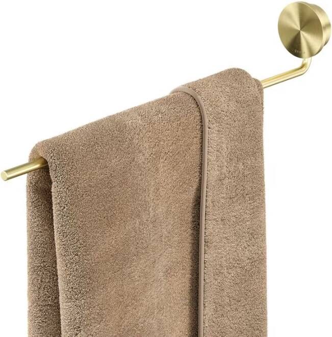 Geesa Handdoekrek Opal | 1 arm | Goud geborsteld