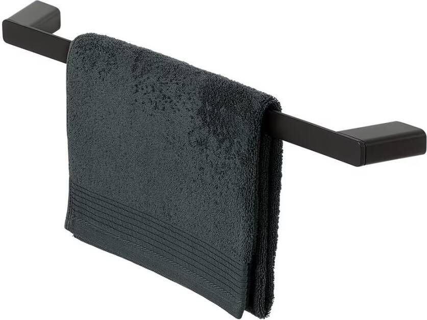 Geesa Handdoekrek Shift | 60 cm | Zwart