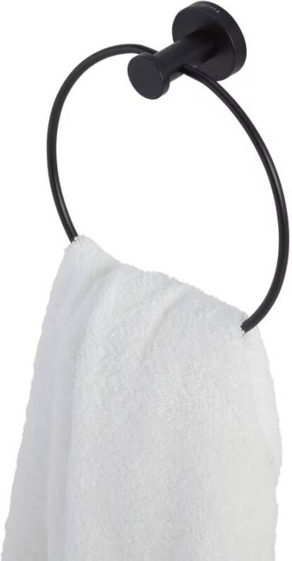 Geesa Handdoekring Nemox | Zwart