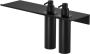 Geesa Planchet Leev | 40 cm | Met dispenser multi 200 ml | Zwart - Thumbnail 1