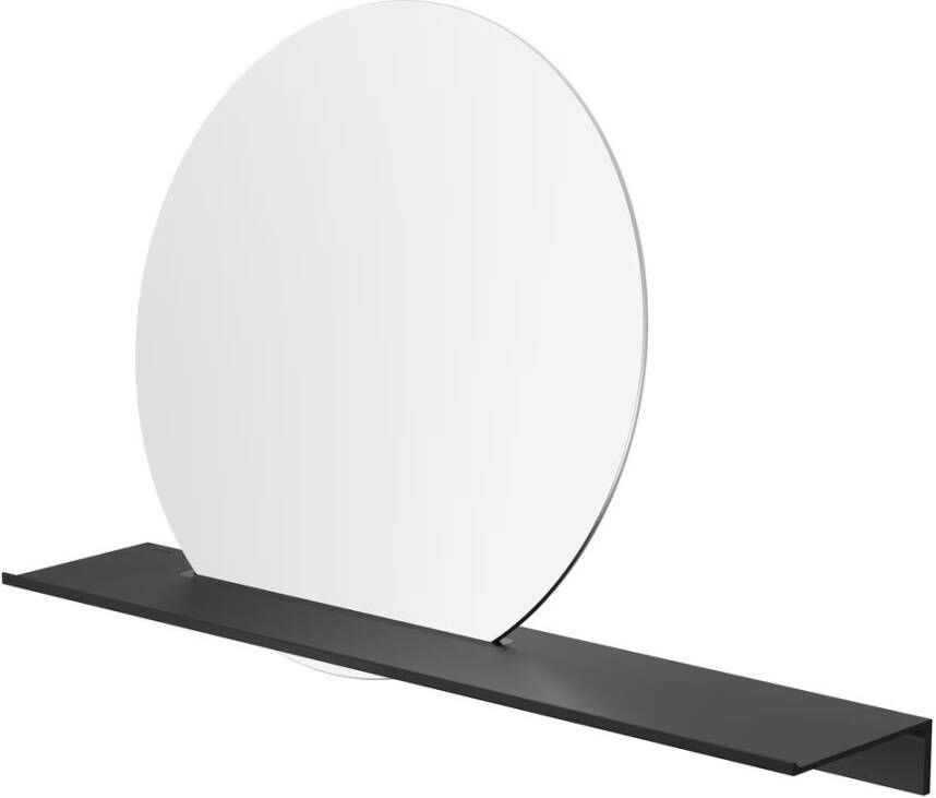 Geesa Planchet Leev | 60 cm | Met spiegel | Zwart