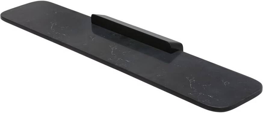 Geesa Planchet Shift | 60 cm | Zwart-Matzwarte marmerlook
