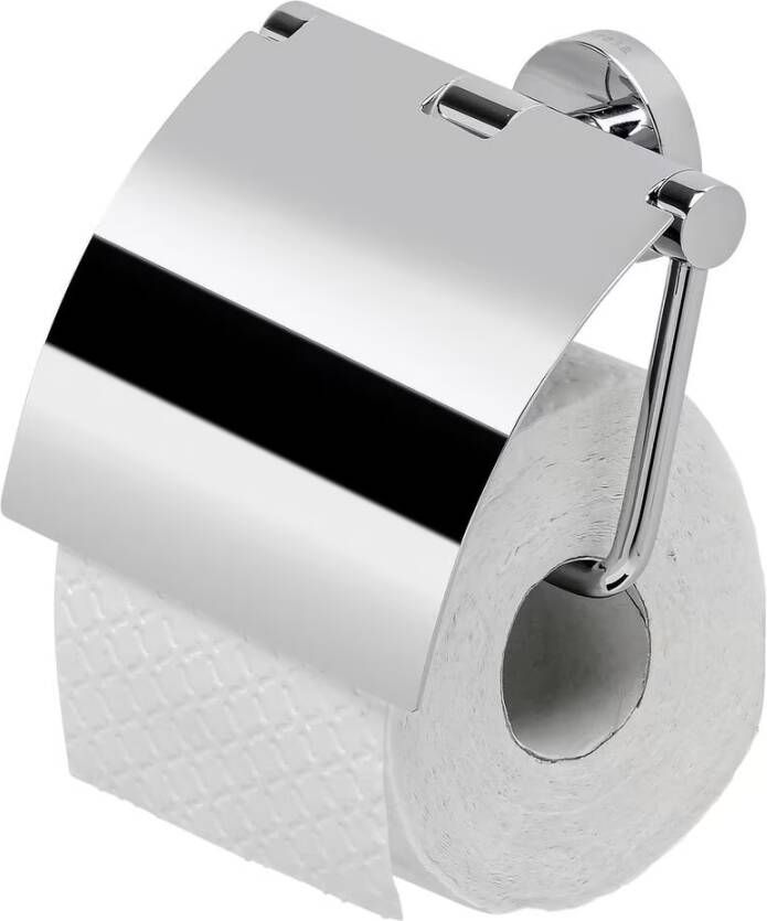 Geesa Toiletrolhouder Nemox | Met klep | Chroom